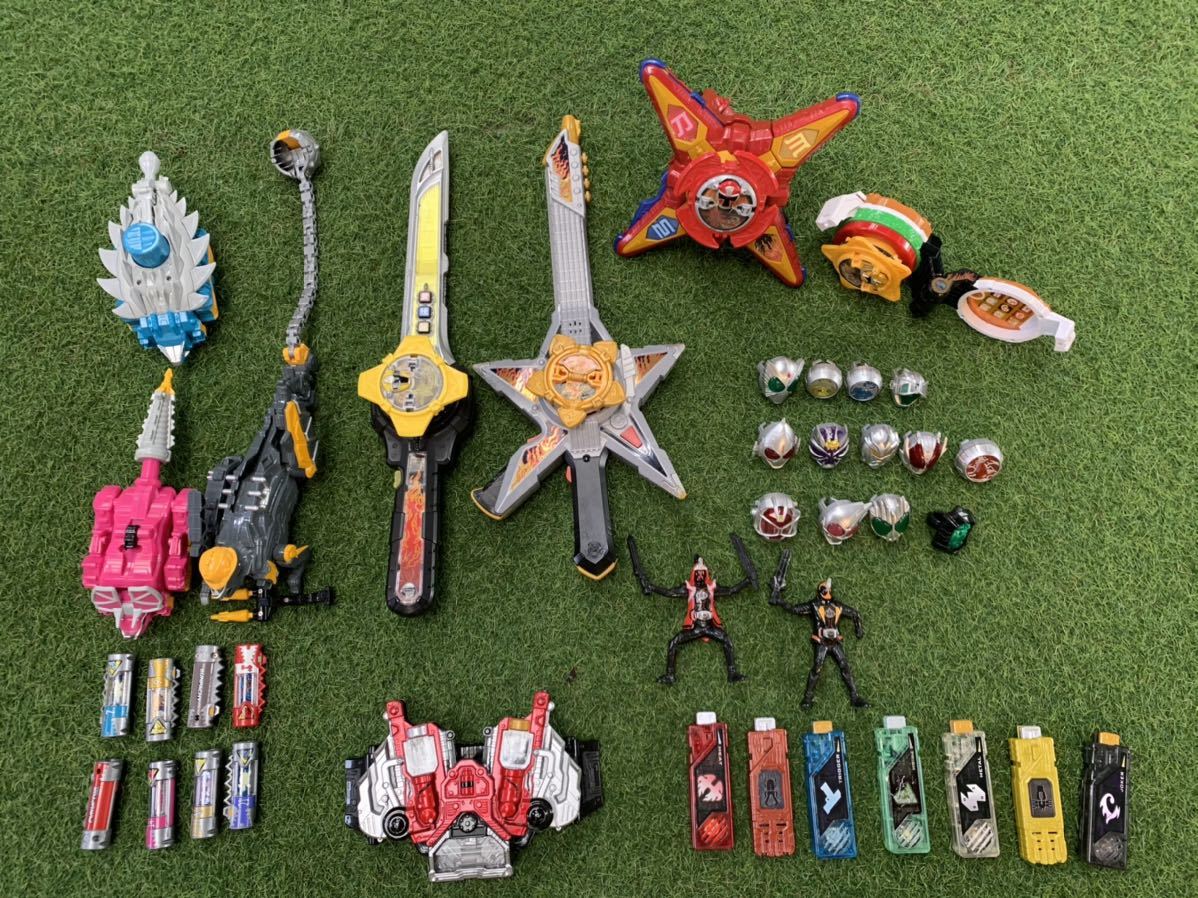 5 戦隊モノ 仮面ライダー ベルト 武器 他 セット 仮面ライダーW