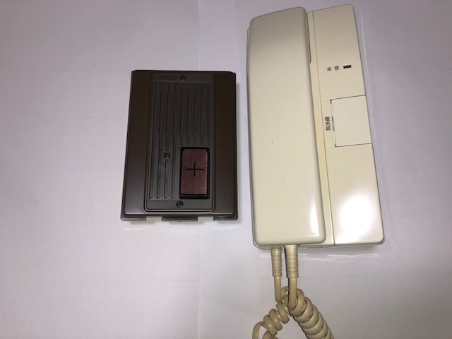 アイホン AIPHONE オートロック用 インターホンVG-2AT-5+玄関子機IE-NC