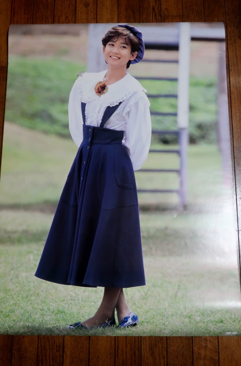 0427る6□A1ポスター□岡田有希子【アルバム特典？/大サイズ