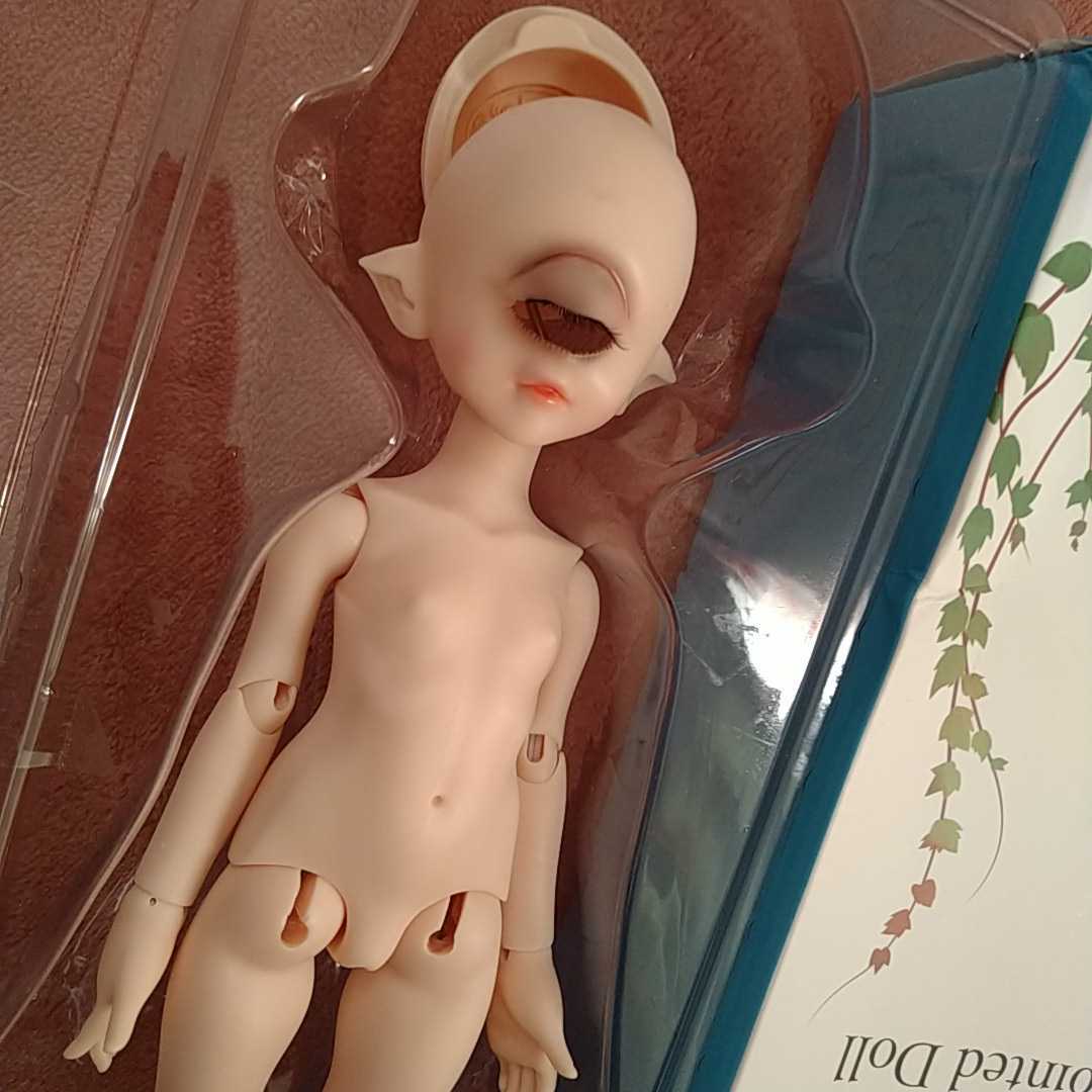 球体関節人形 単眼ドール エルフ耳 1／6 ドール 素体 set メイク済の
