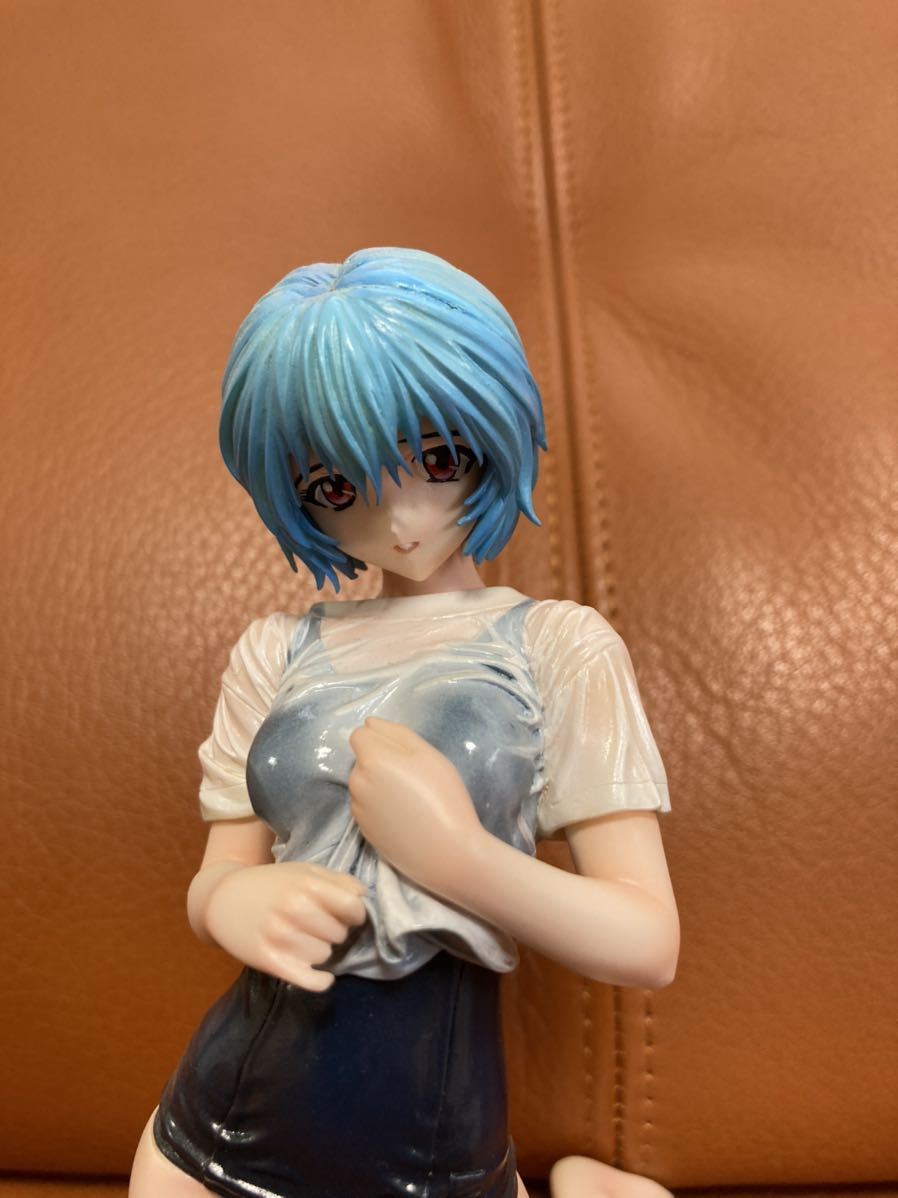 綾波レイ ガレージキット完成品 エヴァンゲリオン スクール水着