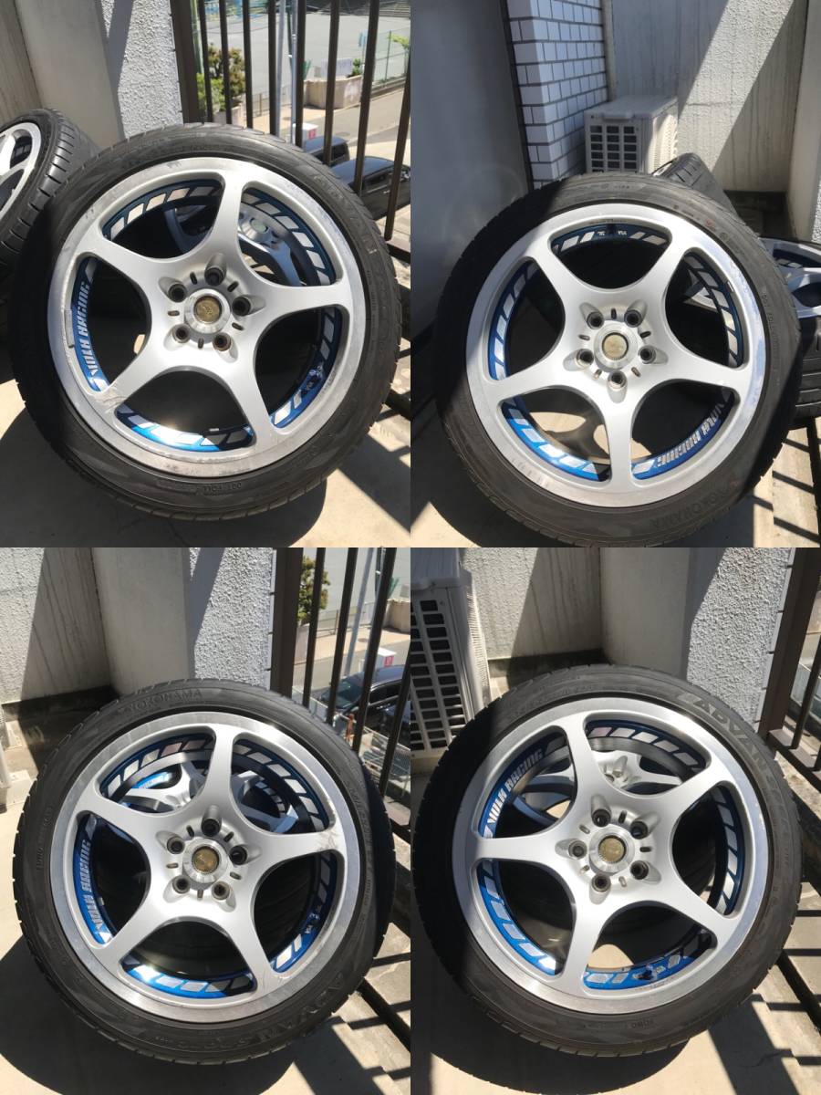 RAYS VOLKRACING CHALLENGE F-ZERO 18インチ ホイール 4本セット 中古