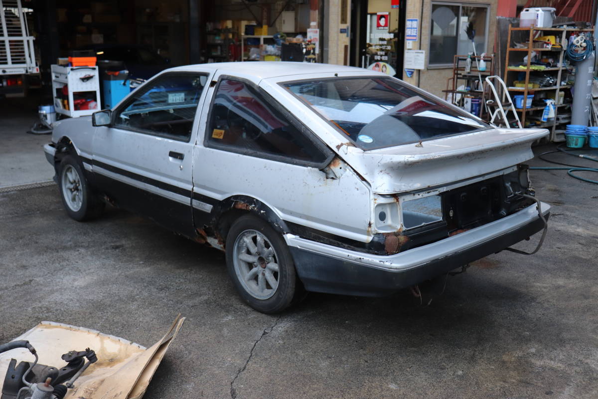 AE86 前期 3ドア 『書類有』 部品取り レストアベース車 前期型