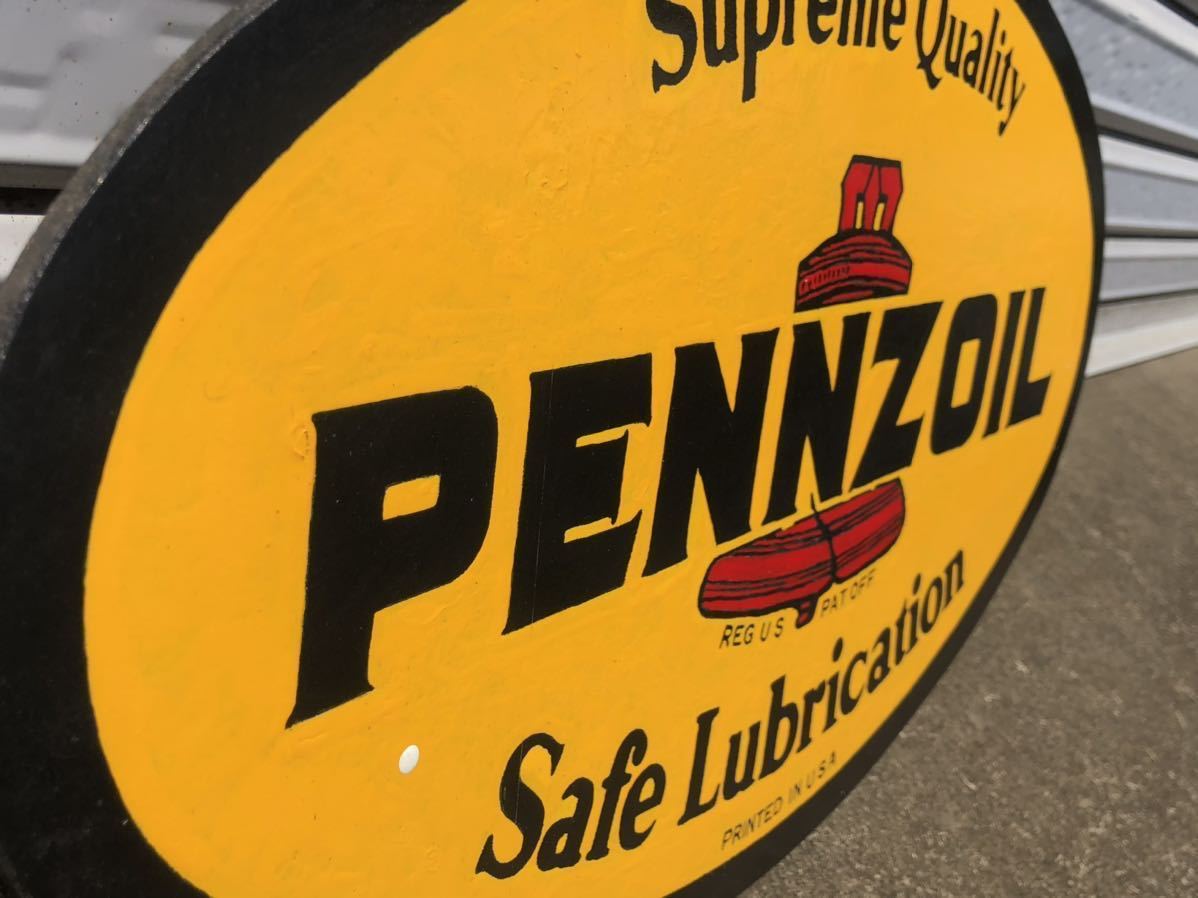 ペンズオイル PENNZOIL ２看板 76cm ガレージ 世田谷ベース Yahoo!オークション -「pennzoil」(広告、ノベルティグッズ) の