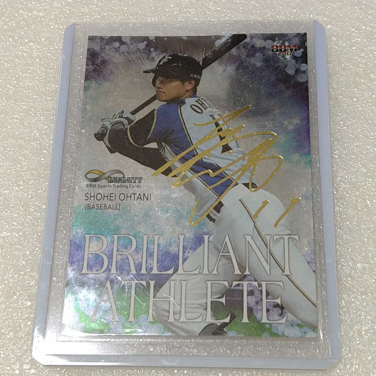 BBM2017 大谷翔平　BRILLIANT ATHLETE 200枚限定カード BBM 大谷翔平2017 BRILLIANT ATHLETE 200枚限定カード