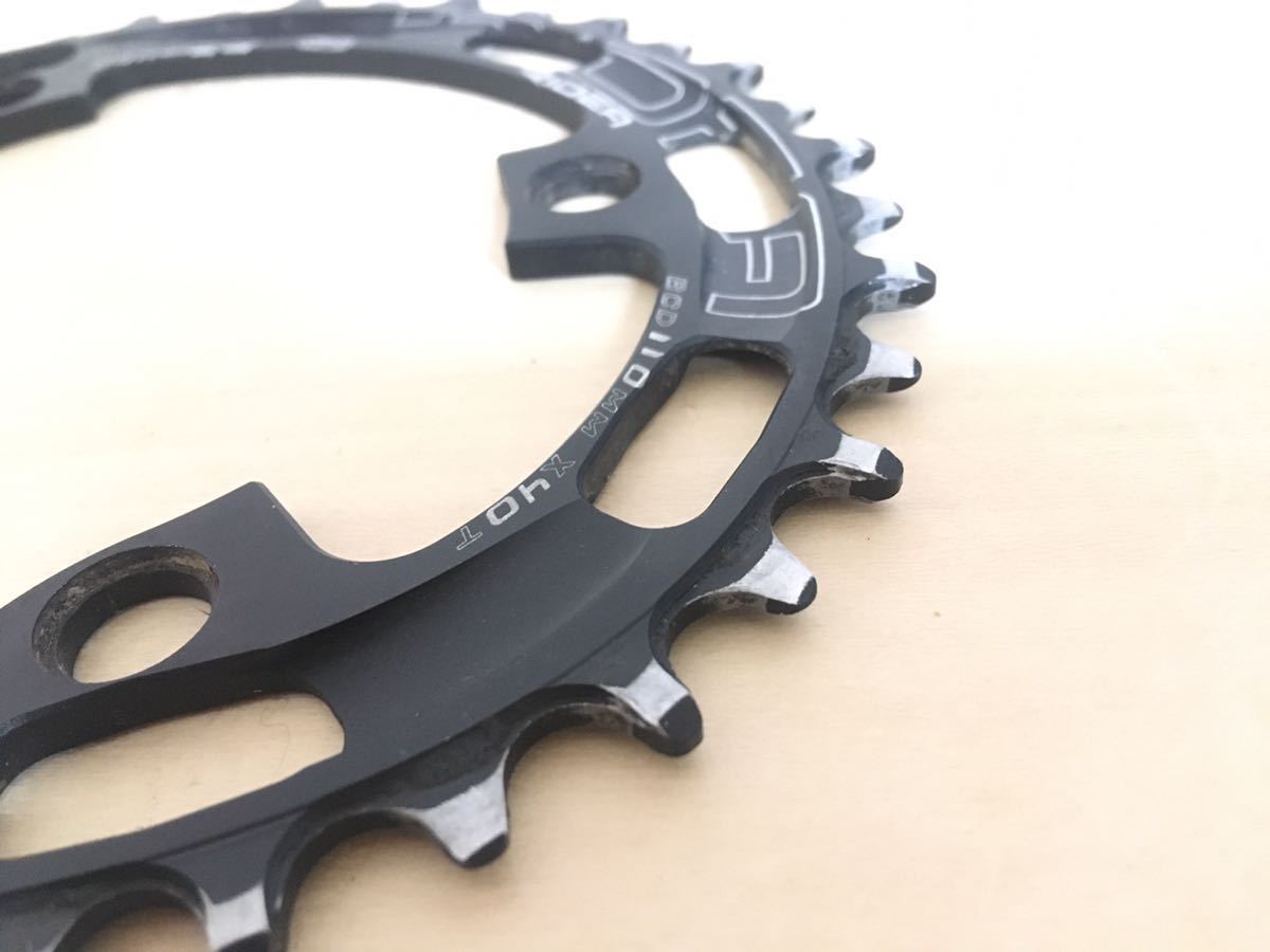 RIDEA ナローワイド楕円チェーンリング 40t シマノ4アーム R8000