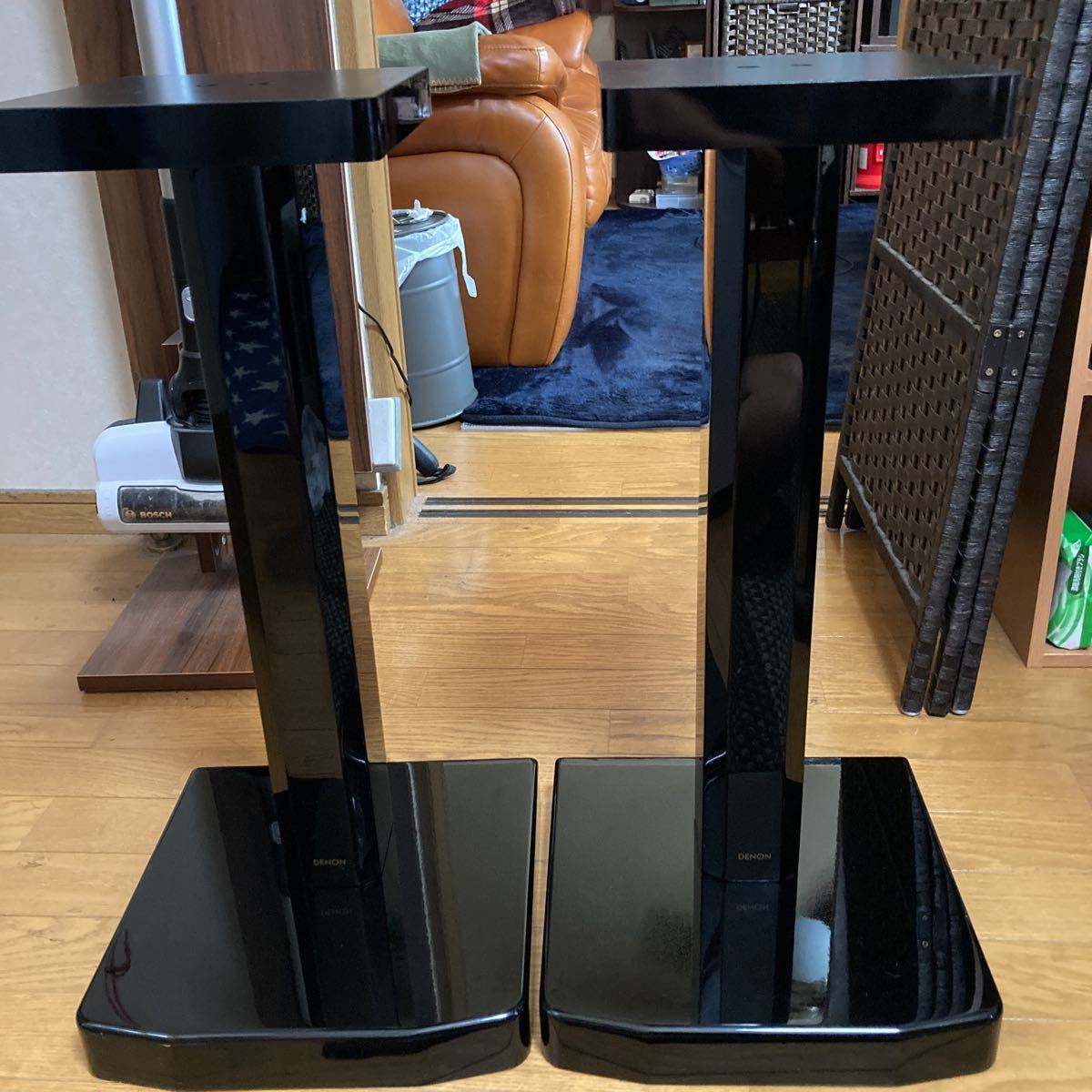 DENON ASS-757 デノン スピーカースタンド SC-E757等対応 の落札