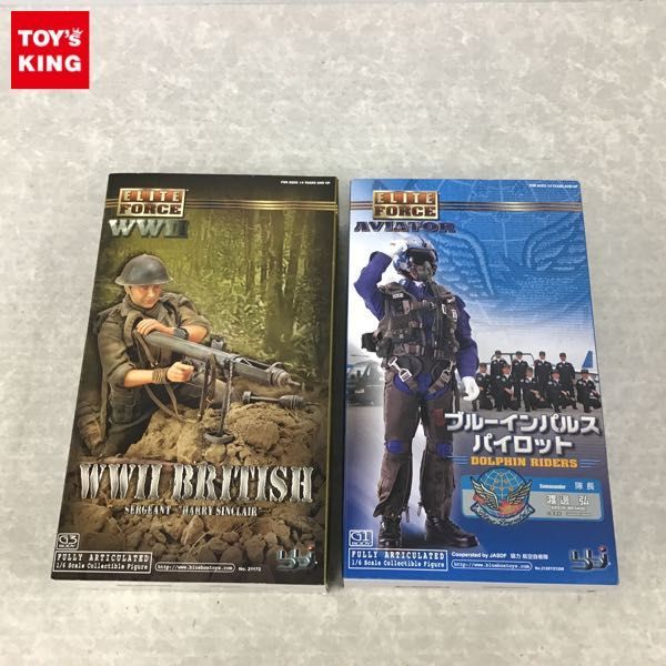 美品】 bbi ELITE FORCE AVIATOR ブルーインパルス パイロット 1/6