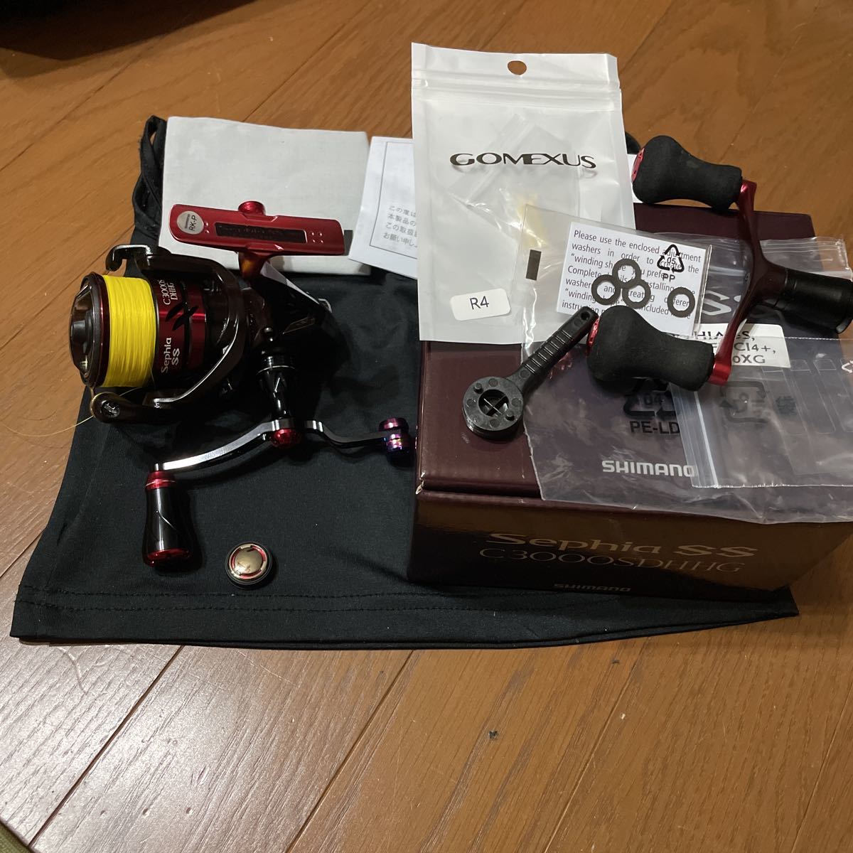 シマノ19セフィアss C3000sdhhg ゴメクサスハンドル リールスタンド2個セット の落札情報詳細 ヤフオク落札価格情報 オークフリー スマートフォン版