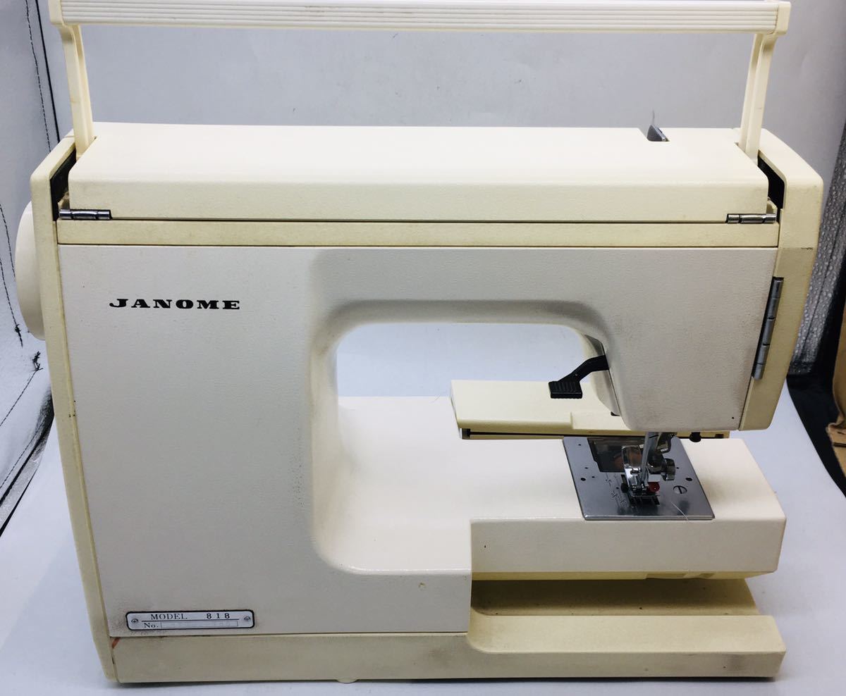 マスクはコレが！ジャノメエクセル22 モデル818 ジグザグミシン