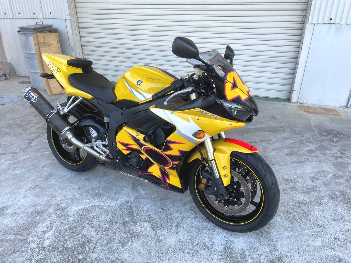 目立った傷や汚れなし】限定値下げ！ 動画 YZF-R6 ロッシカラー限定車