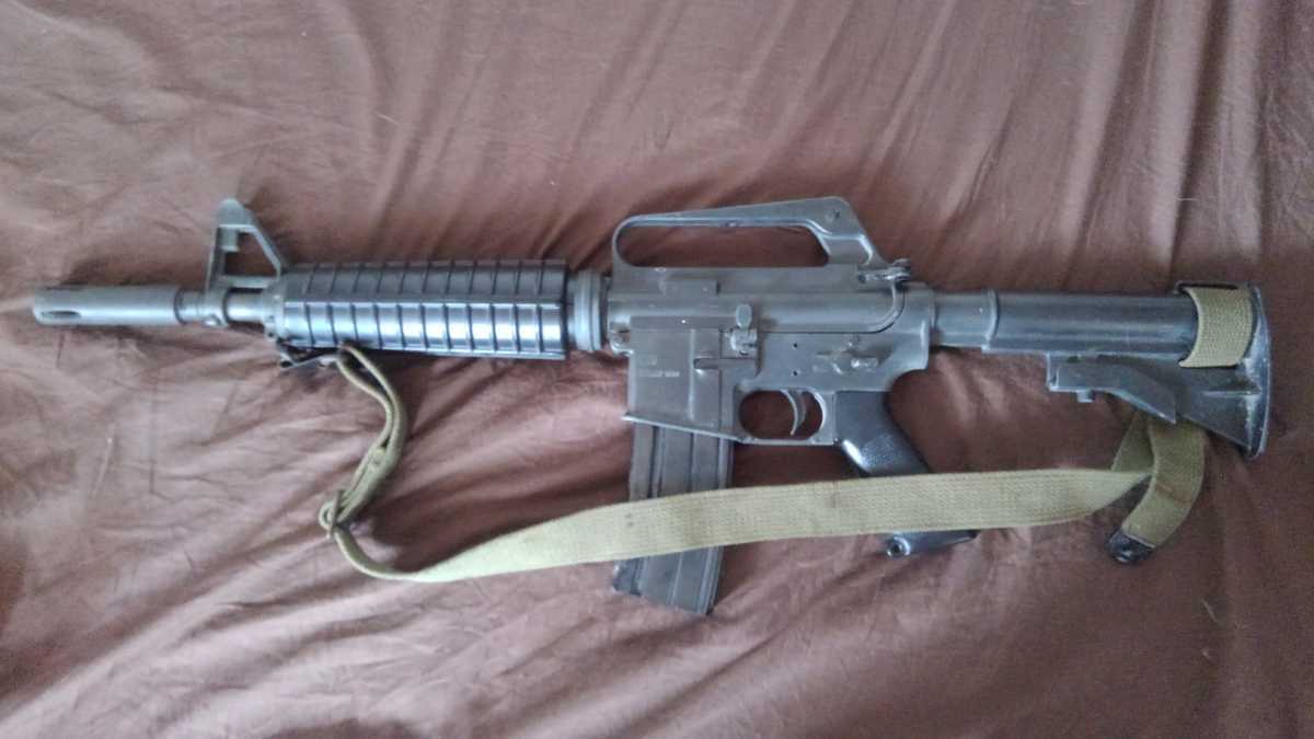 MGC COLT AR15 M16コマンド SPGプラスチック製（MGC金属製モデル