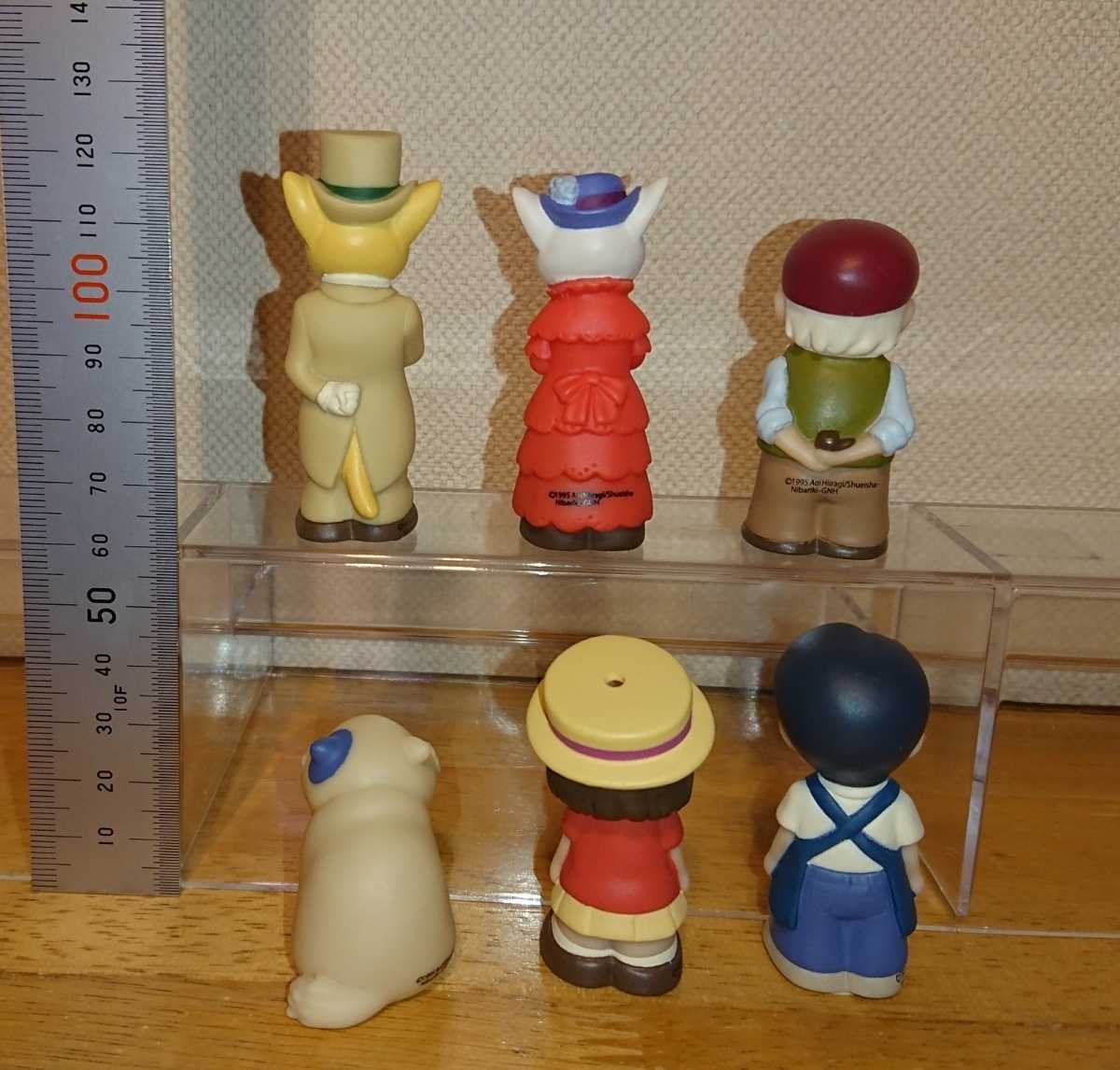 耳をすませば 指人形 全6種セット / スタジオ ジブリ 二馬力 どんぐり