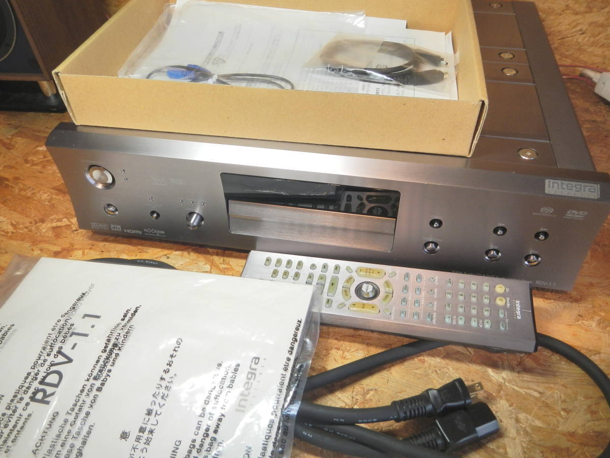 140☆ONKYO オンキョー Integra RESEARCH RDV-1.1 ユニバーサル