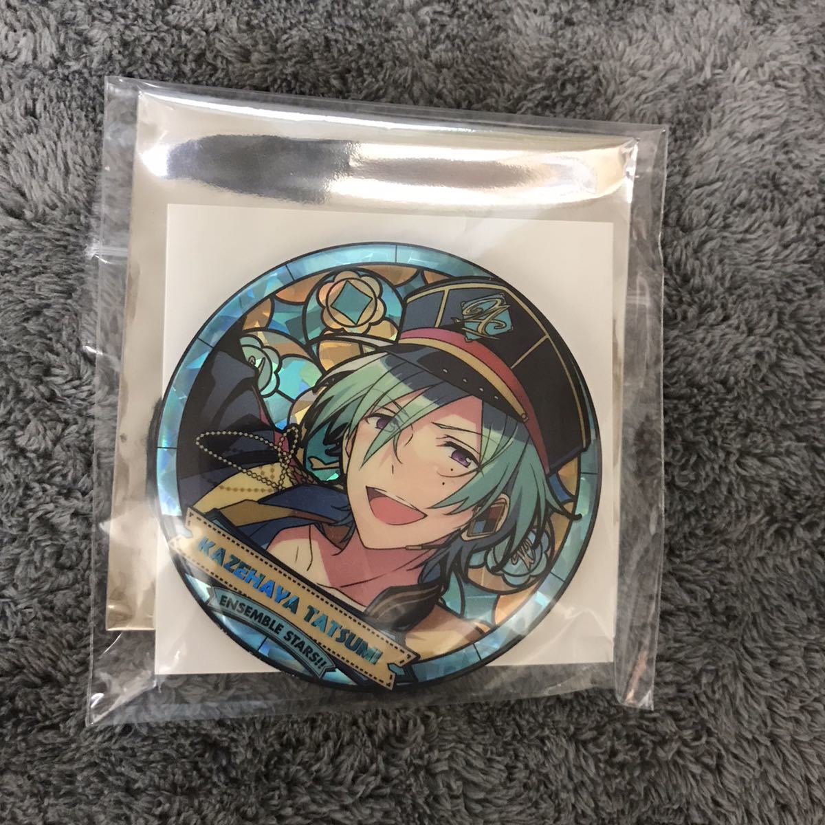 信頼 風早巽 花窓缶バッジ あんスタ バッジ Nicholaskralev Com