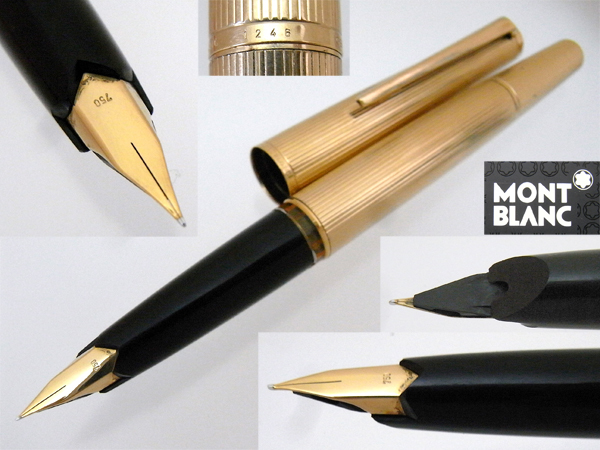 モンブラン1246 ゴールドプレート万年筆 モンブラン1246 ゴールドプレート万年筆