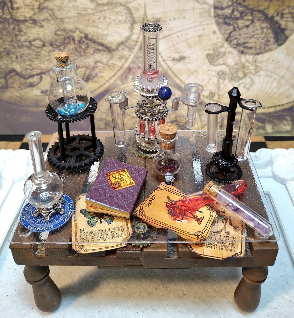 新品 銀河鉄堂 ドクトル ファウストの実験机 1 12サイズドールハウス小物 の落札情報詳細 ヤフオク落札価格情報 オークフリー スマートフォン版