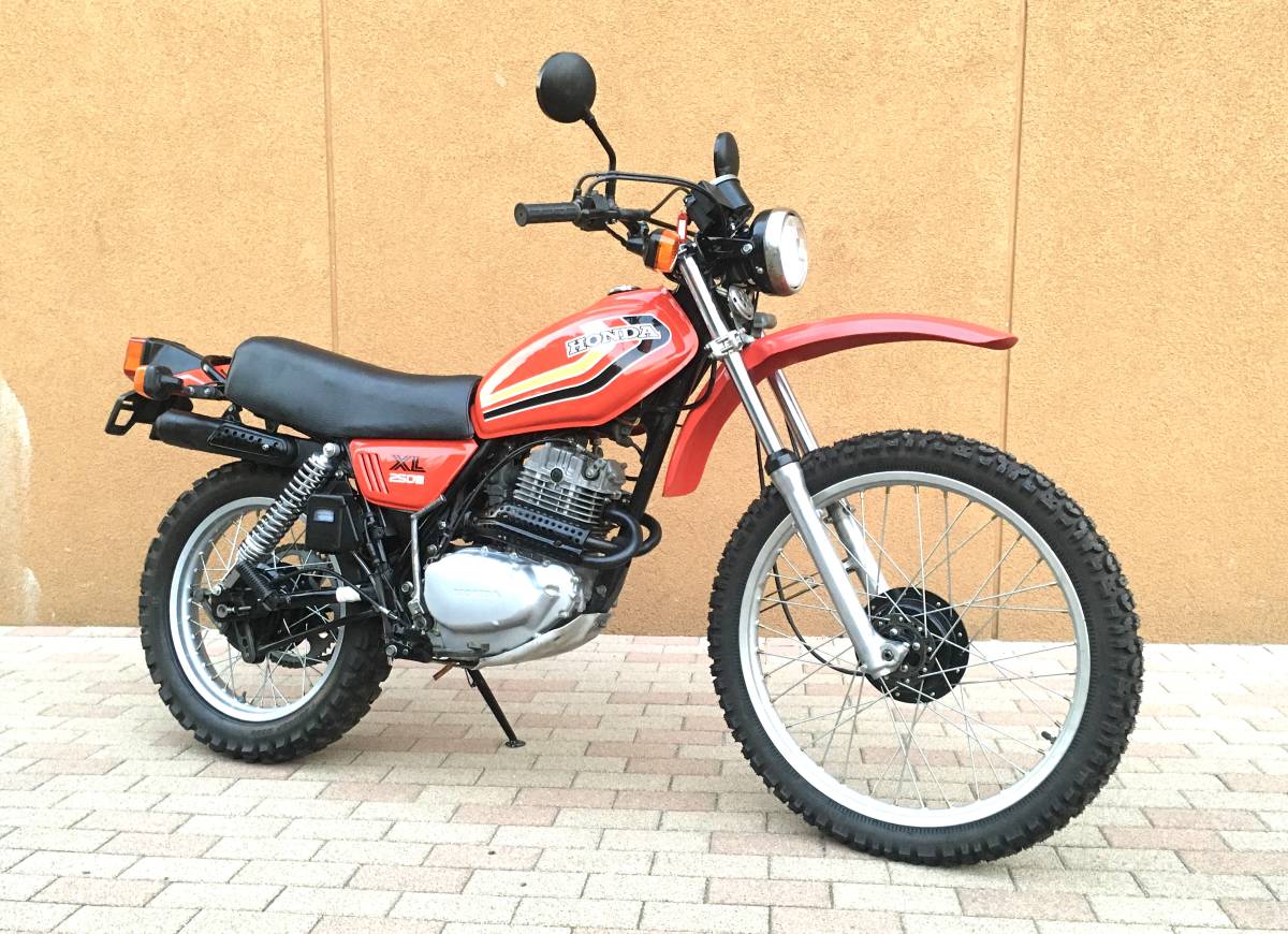 xl250s エンジンOH レストア車