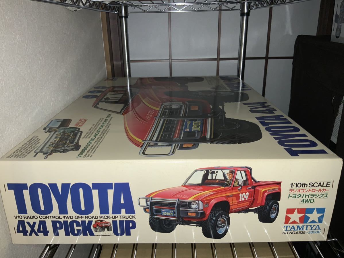 未使用】【未使用未組立】 タミヤ 1/10 電動RCオフロードカー トヨタ 