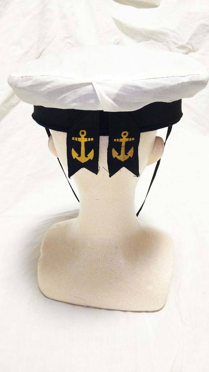 超貴重！☆大日本帝国海軍複製品☆複製海軍水兵帽☆白日覆い・ペネント