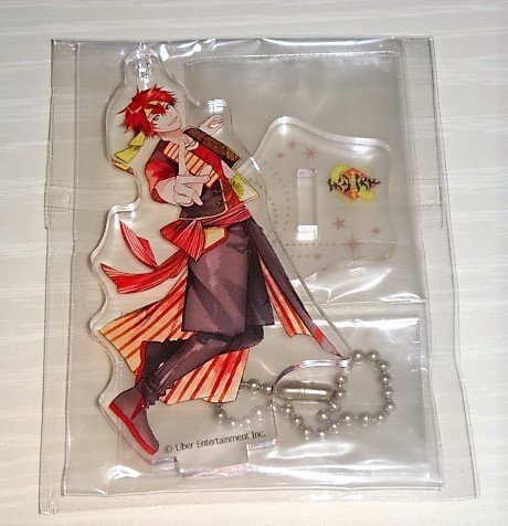 新品】宝石の国 ホログラムスクエア缶バッジ アクリルスタンドキー