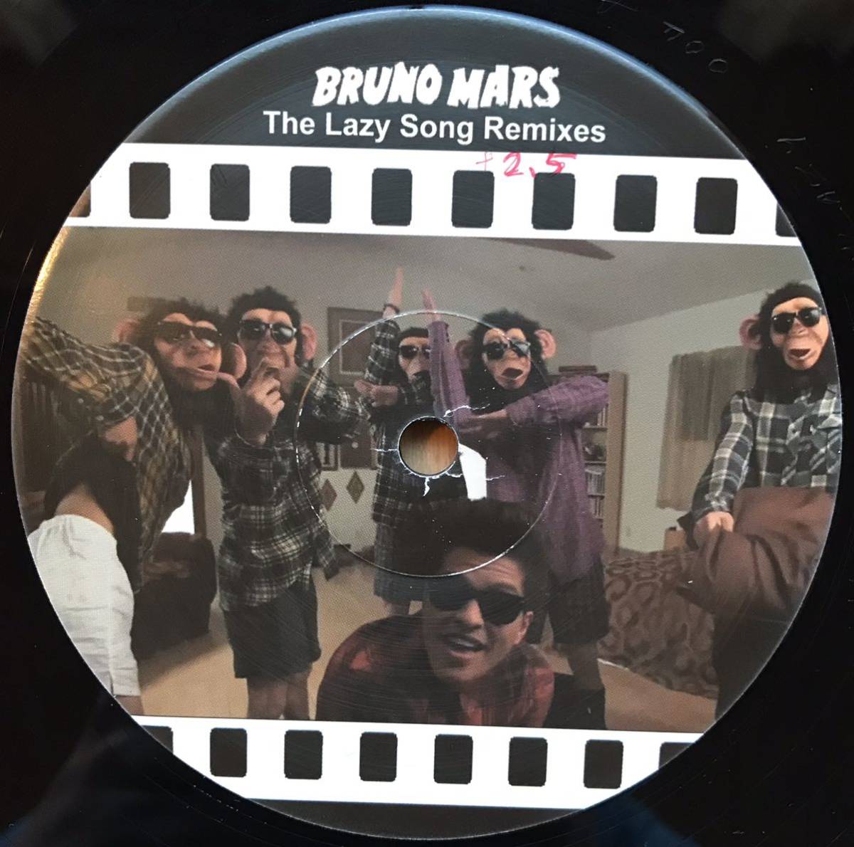 【傷や汚れあり】【2011年 Unofficial盤】Bruno Mars / The Lazy Song (Remixes)(Justin