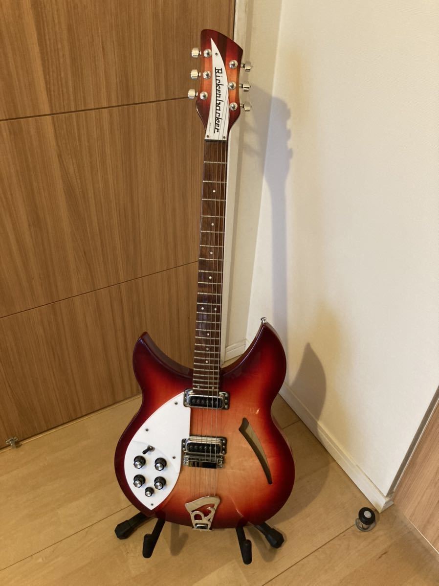 目立った傷や汚れなし】Rickenbacker 330 Left Hand Fireglo LH Lefty