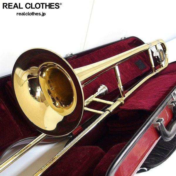 【傷や汚れあり】A253325381 JUPITER ジュピター テナー トロンボーン JSL432 管楽器 ※ハードケース付き ⑯ の