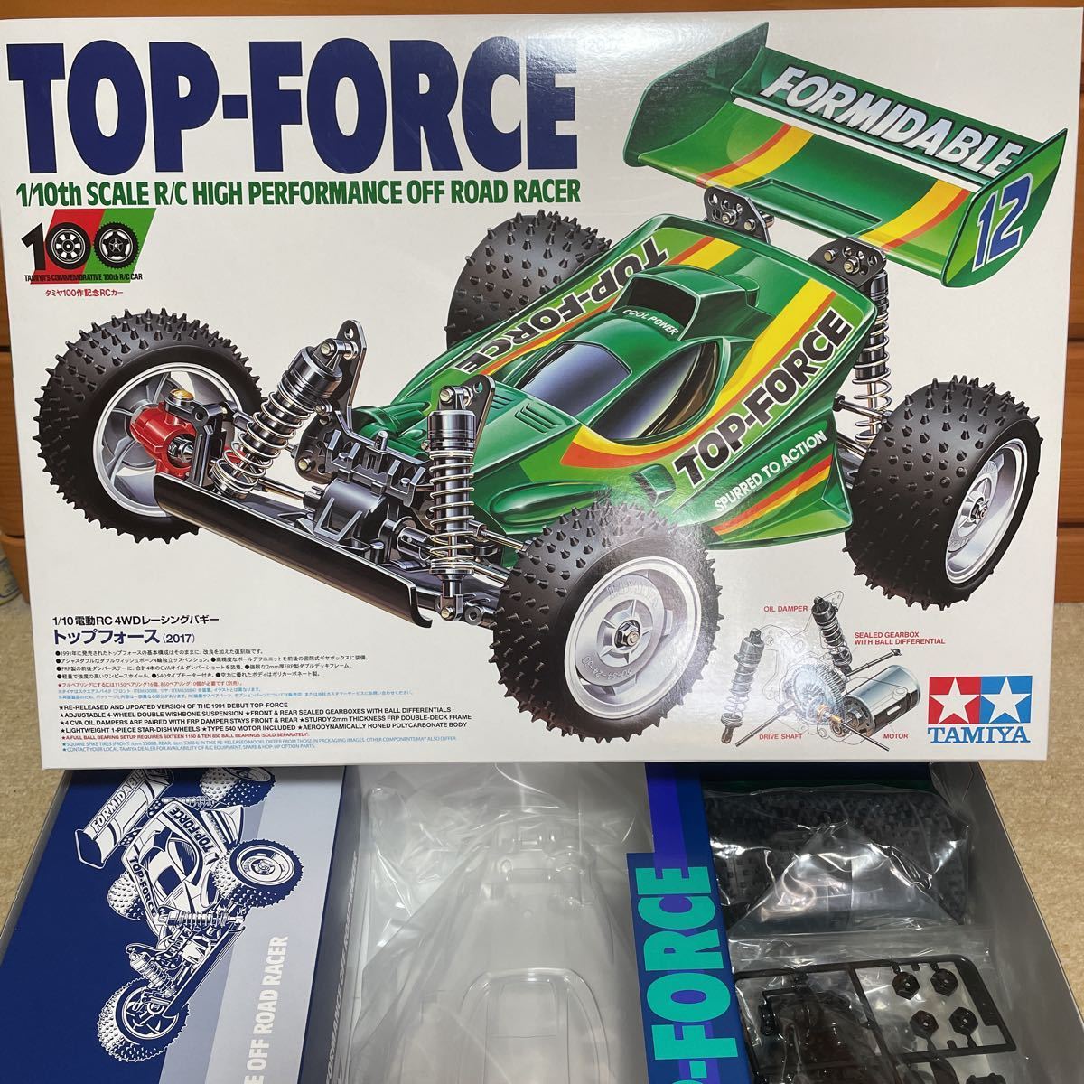 素晴らしい外見#タミヤ RC トップフォース(当時物)ジャンク 大阪ショップ #タミヤ RC マンタレイD部品付き トップフォース(当時物)ジャンク ホビーラジコン