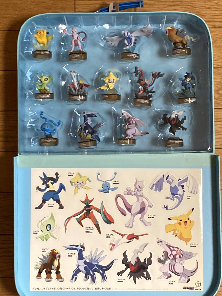 やや傷や汚れあり】海洋堂 ポケモンフィギュア ボトルキャップ全13種