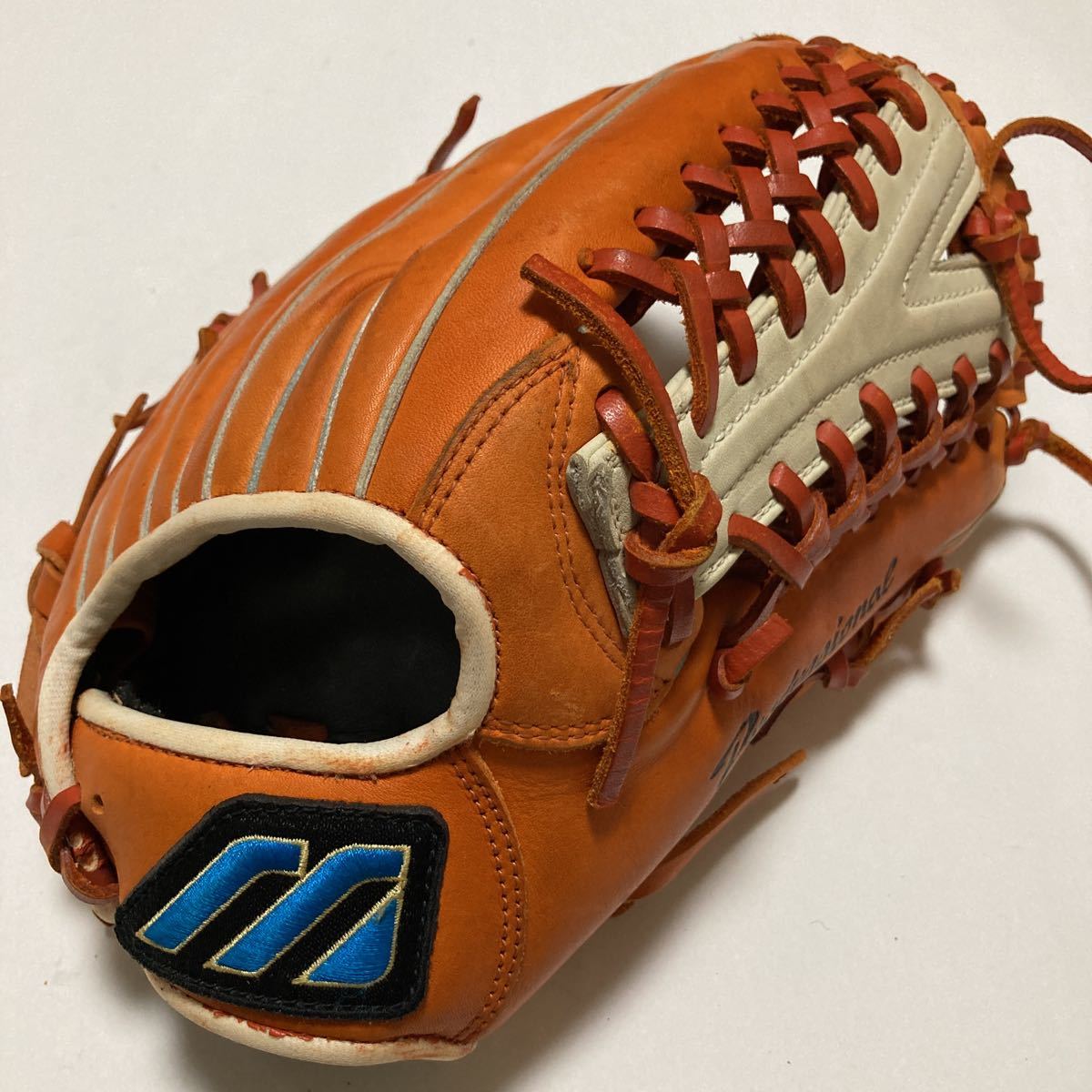 傷や汚れあり】【高橋由伸モデル】軟式ジュニア 外野用 グラブ ミズノ