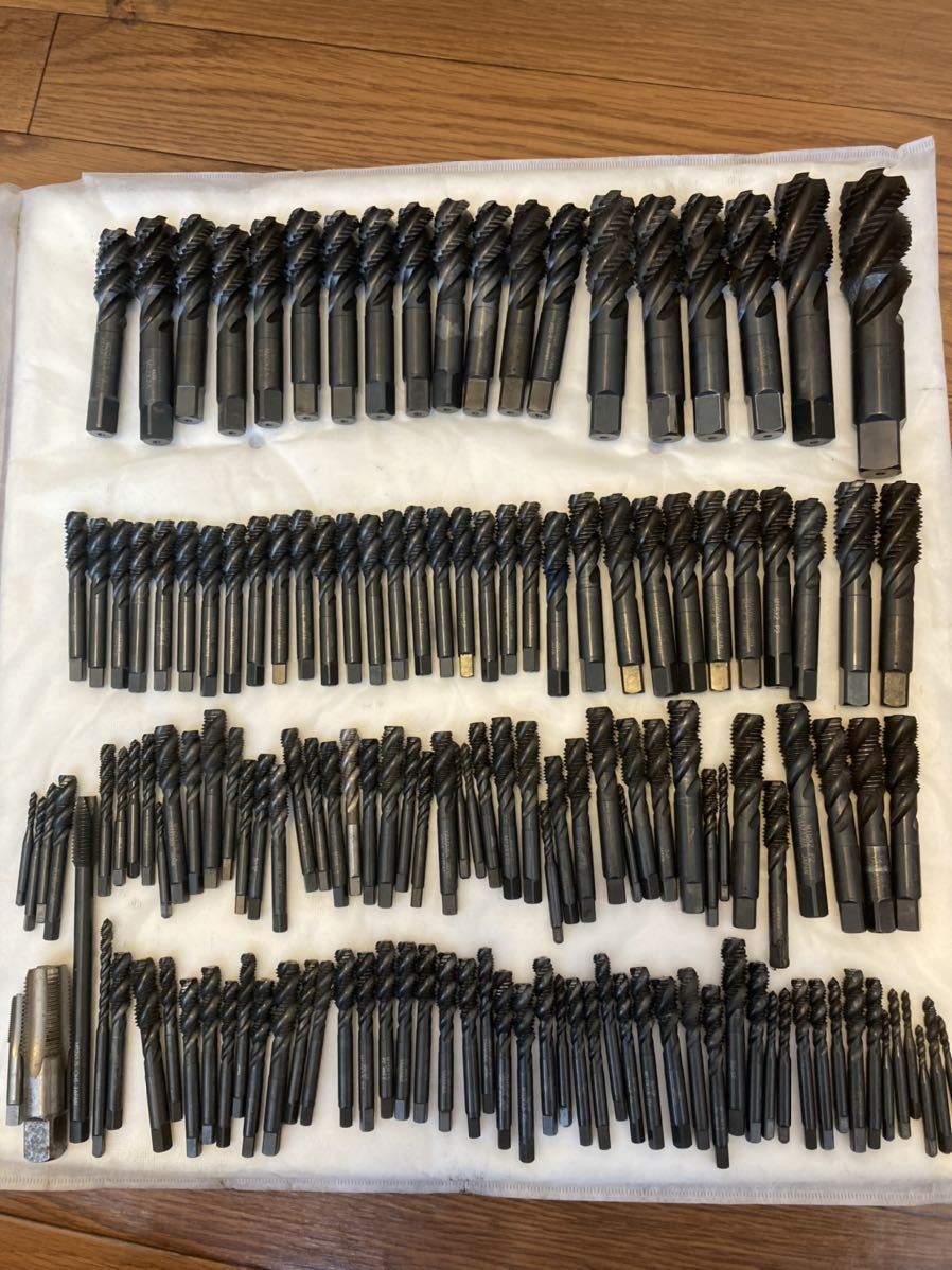 【傷や汚れあり】YAMAWA スパイラルタップ ポイントタップ 大量 M3.4.5.6.8.10.12.16.20.24 の落札情報詳細