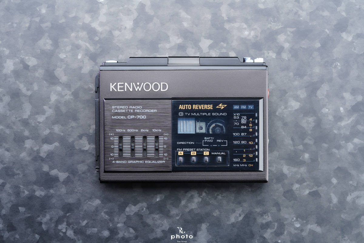 ポータブルプレーヤー TRIO CP-70 TP-10AF trio TRIO トリオ ステレオ カセットプレーヤー CP 70 通電確認済 FM