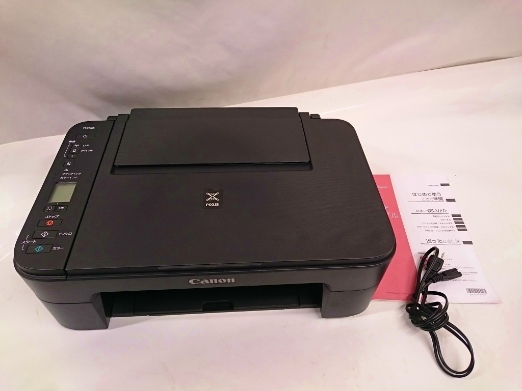【目立った傷や汚れなし】Canon キャノン インクジェット 複合機 PIXUS TS3130 K10462 プリンター ピクサス 動作確認
