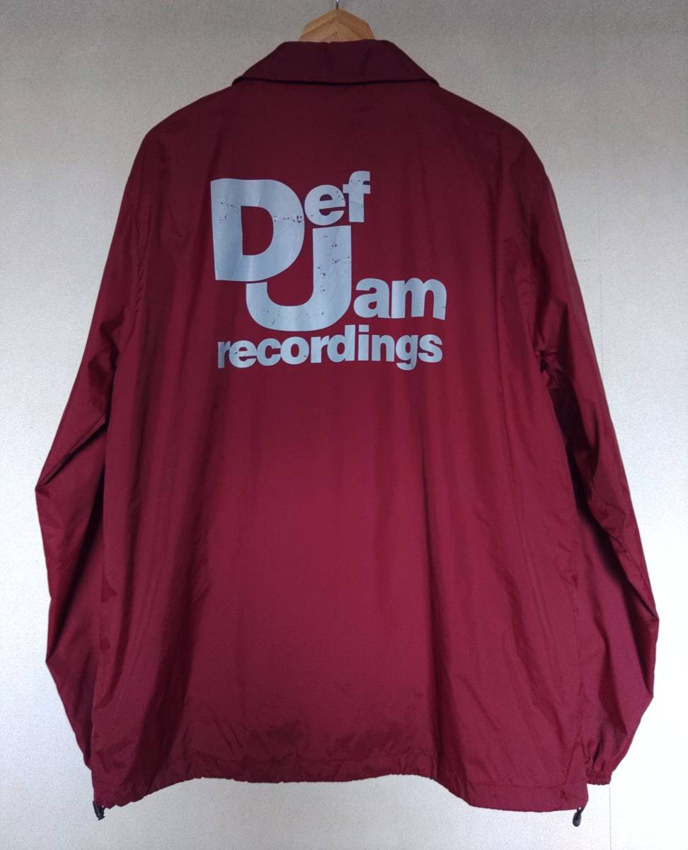 デフジャムアディダスコーチジャケットヒップホップ