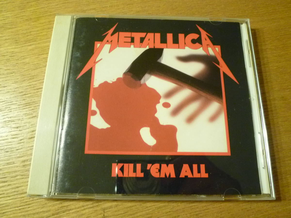 【やや傷や汚れあり】CD メタリカ（Metallica）『キル・エム・オール（KILL 'EM ALL）』高音質SHMCD/帯付 の落札情報