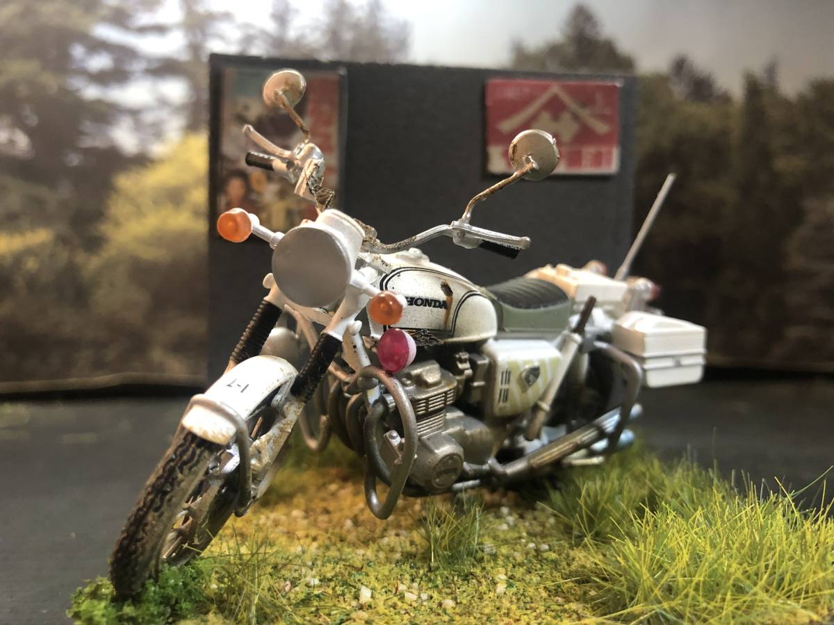 新品】昭和の人達 昭和のタバコ屋主屋付き完全版 1/32 ホンダ カブ郵便