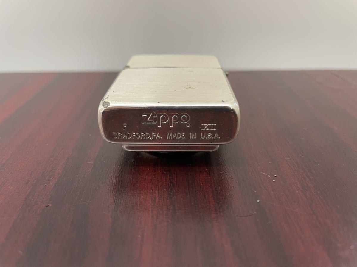 タイムスリップ Zippo Blue 哀川翔 デコトラの鷲 ライター Zippo