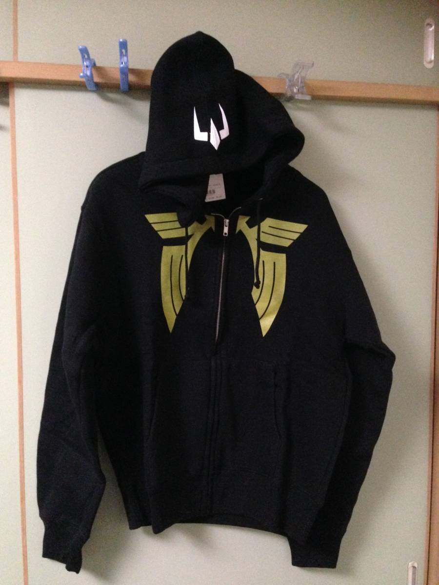 ワンピース 火拳のエース ジップパーカー ブラック Lサイズ ワンピース ?火拳のエース ジップパーカー?? ブラック Lサイズ