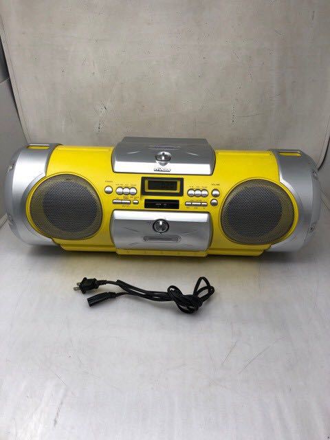 ビクター 重低音 ドラムカン型 CDラジカセ RV-X70 動作品 保証なし