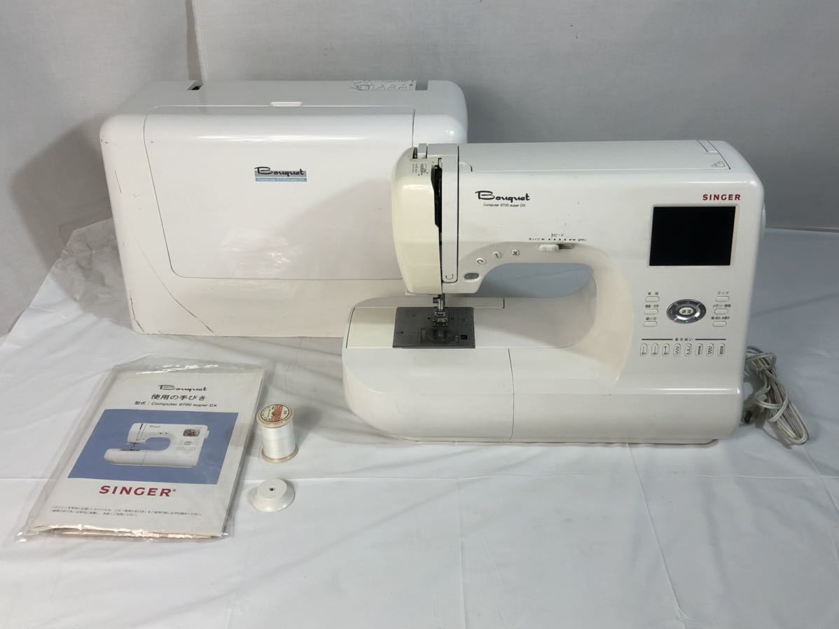 ほぼ新品仕様 液晶改良LED化 外装新品交換 シンガーSINGERミシン 9700 