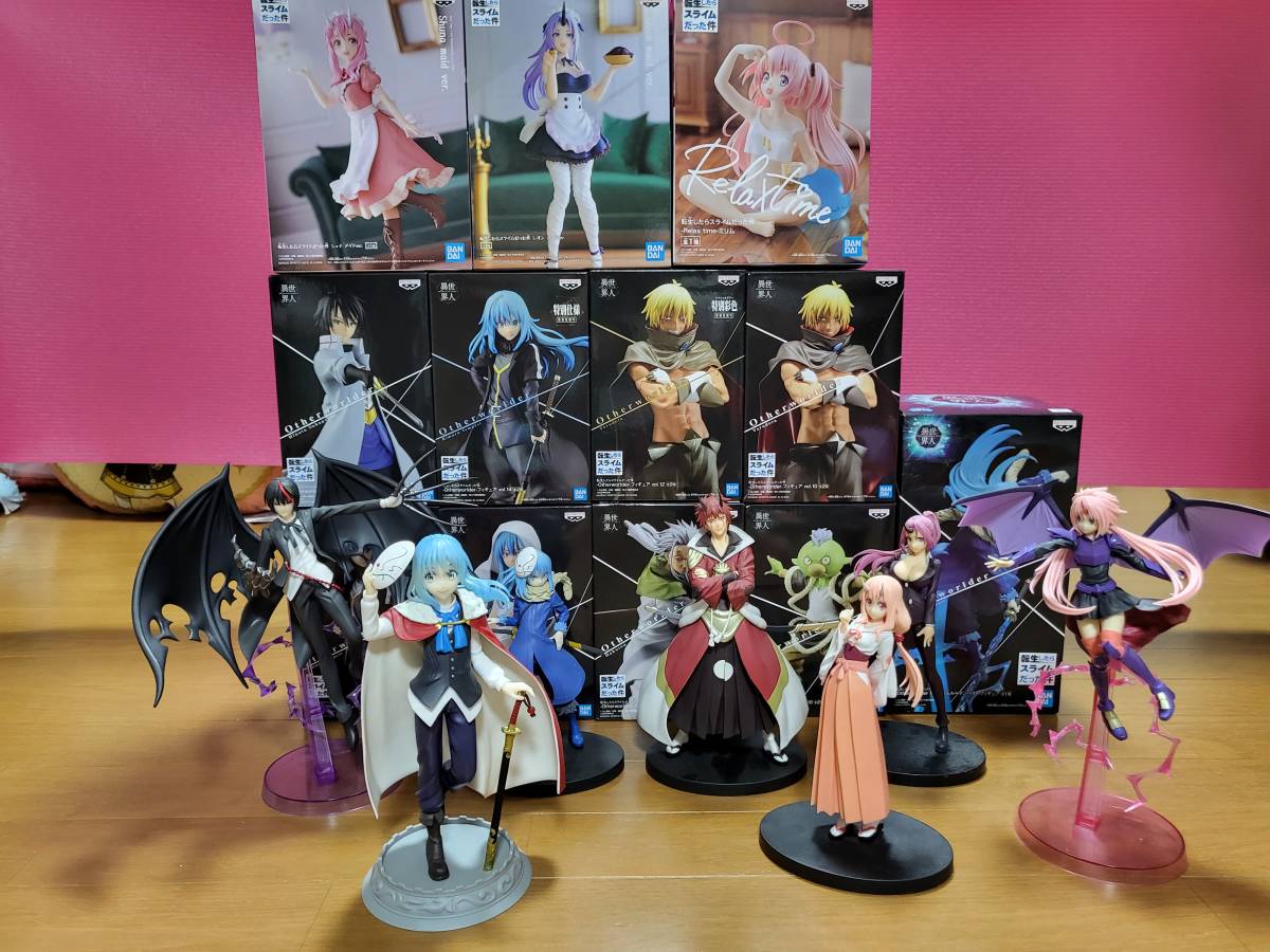 転生したらスライムだった件　フィギュア　まとめ売り 転生したらスライムだった件 -Otherworlder- フィギュア まとめ売り