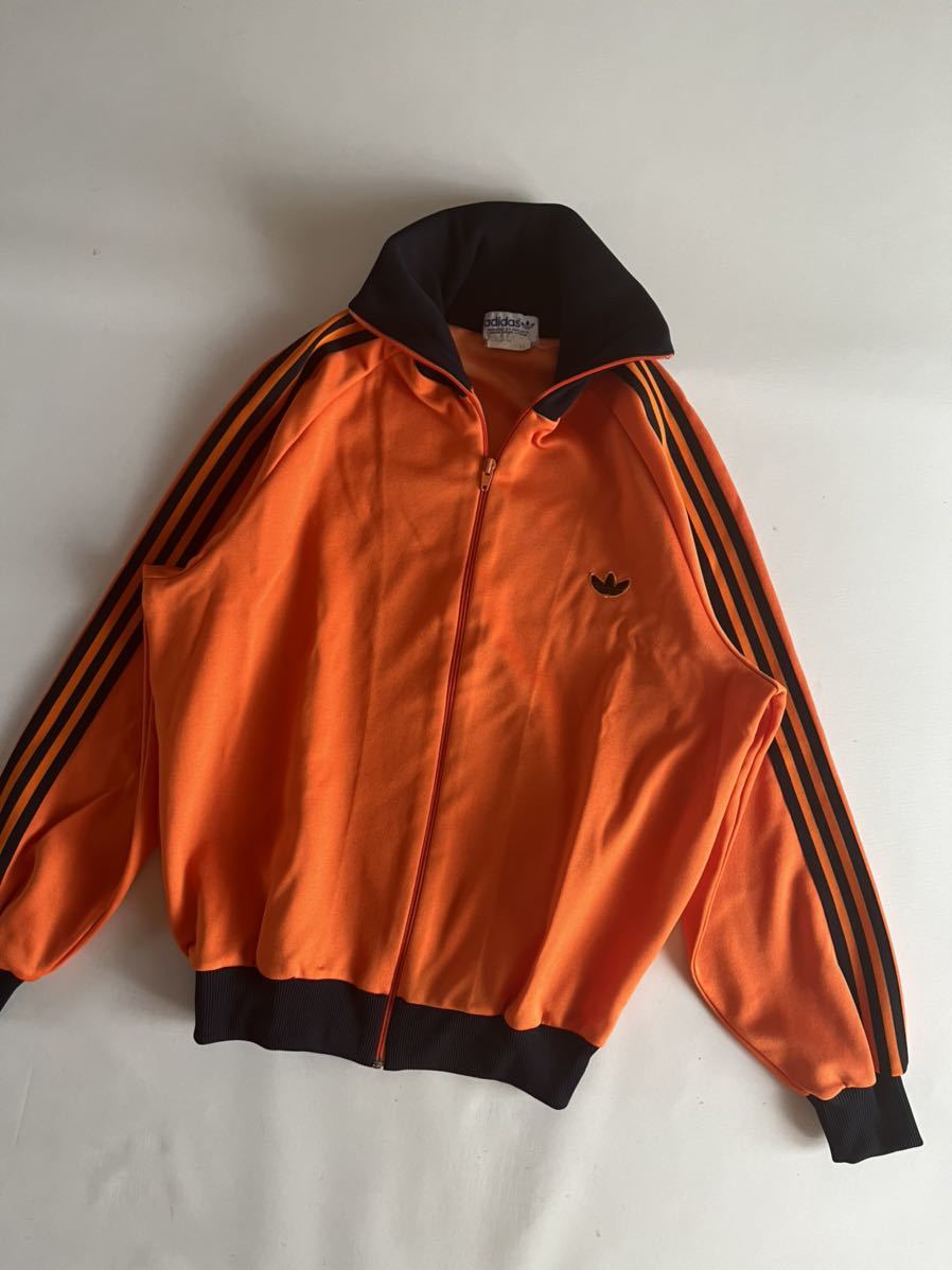 アディダス adidas ビンテージ 80s ジャージ トップ 西ドイツ製