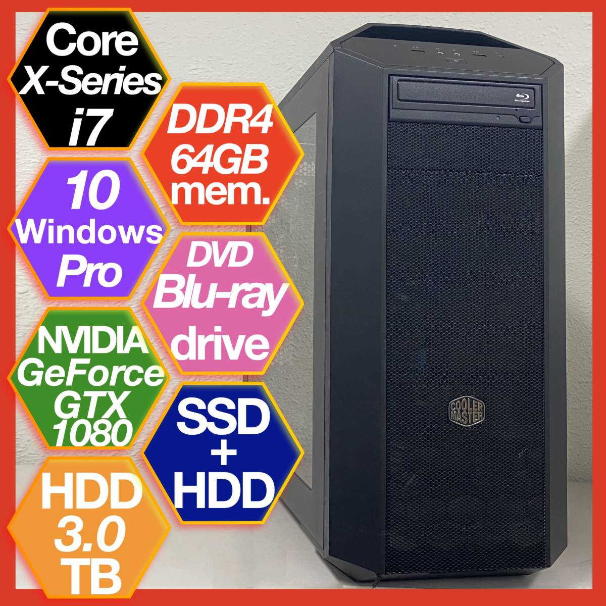 NVIDIA GeForce GTX1080 64GB 8 Core I7 Windows 10 Pro nvidia geforce gtx1080 64gb 8 core i7 windows 10 pro