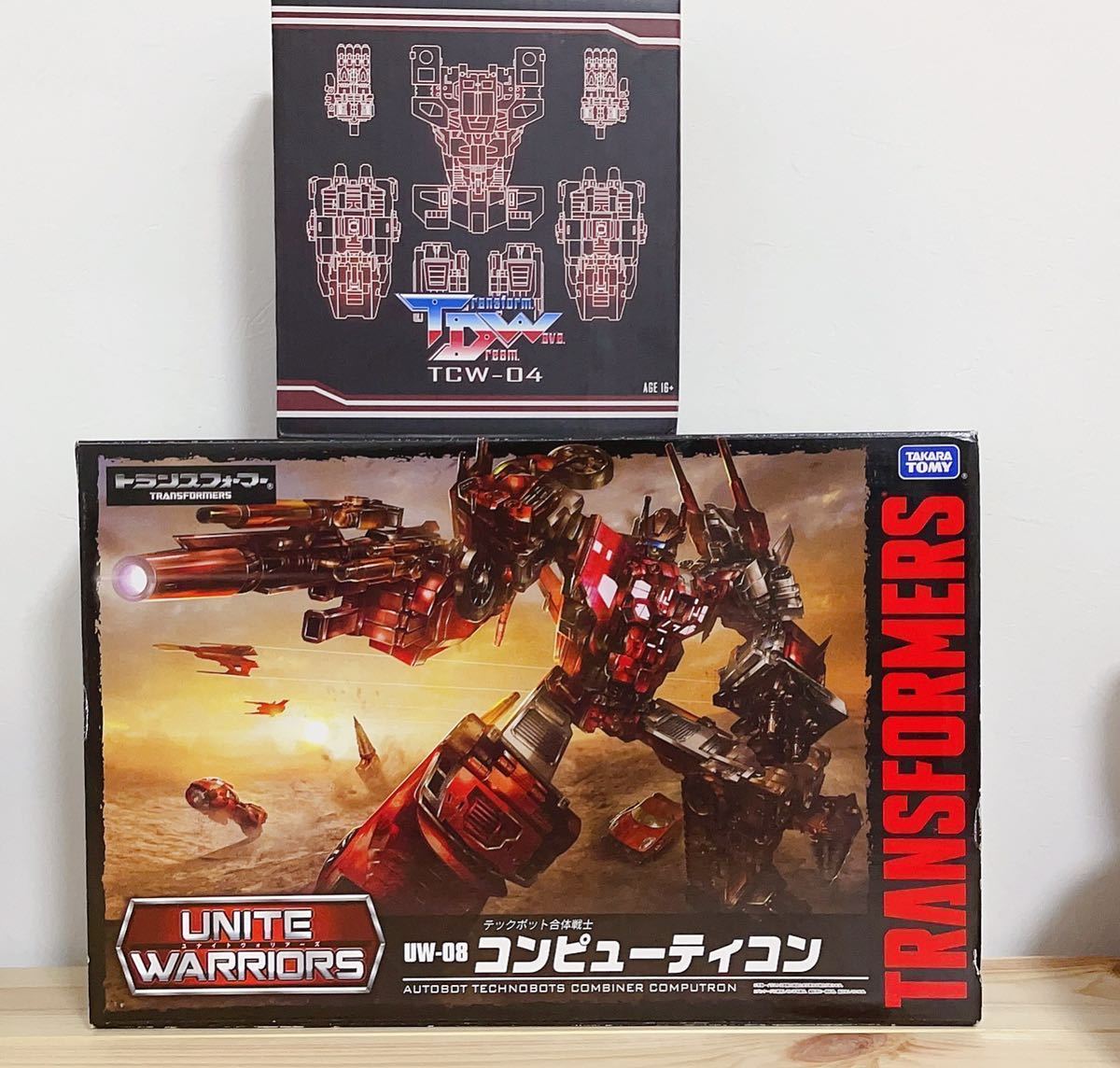 TF ユナイトウォリアーズ UW-08 コンピューティコン 開封 タカラトミー