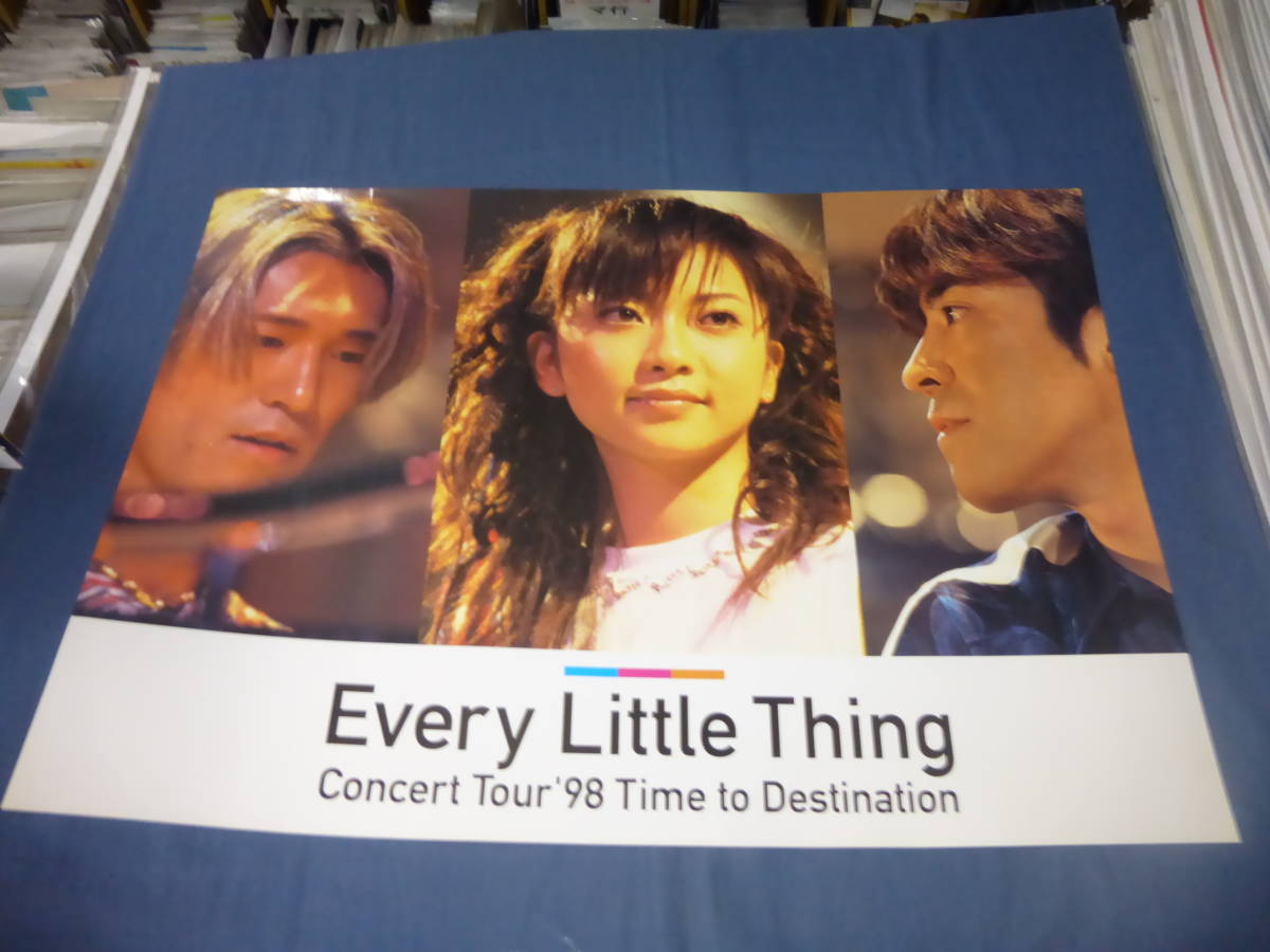 やや傷や汚れあり】(521) 持田香織 B2ポスター コンサートツアー