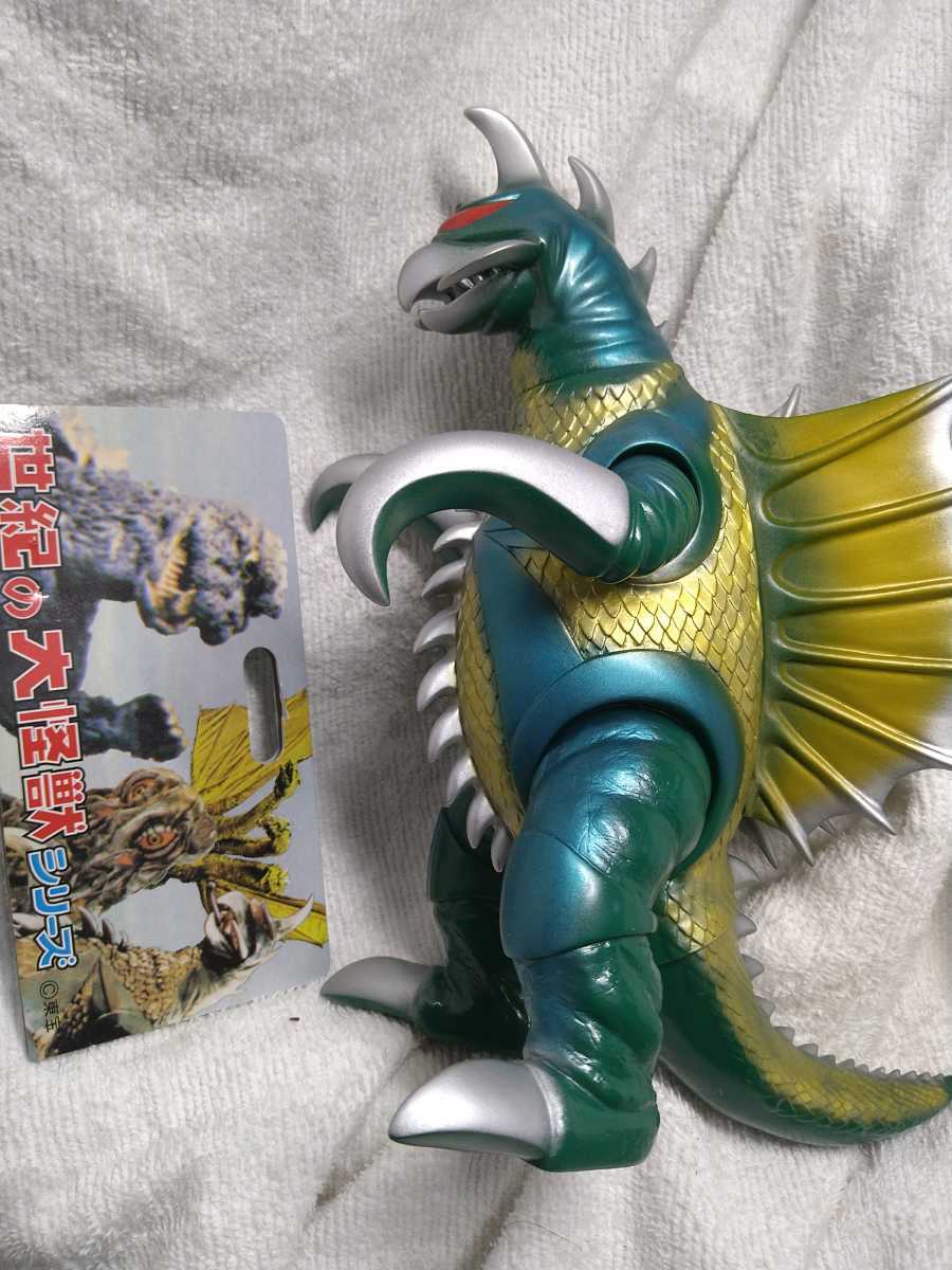未使用に近い】マーミット ガイガン ソフビ 世紀の大怪獣シリーズの