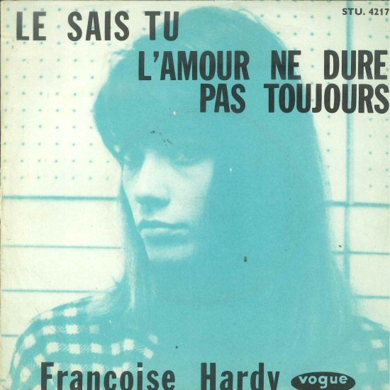 【目立った傷や汚れなし】★7ep「フランソワーズ・アルディ 乙女の秘密 Francoise Hardy LE SAIS TU c/w L