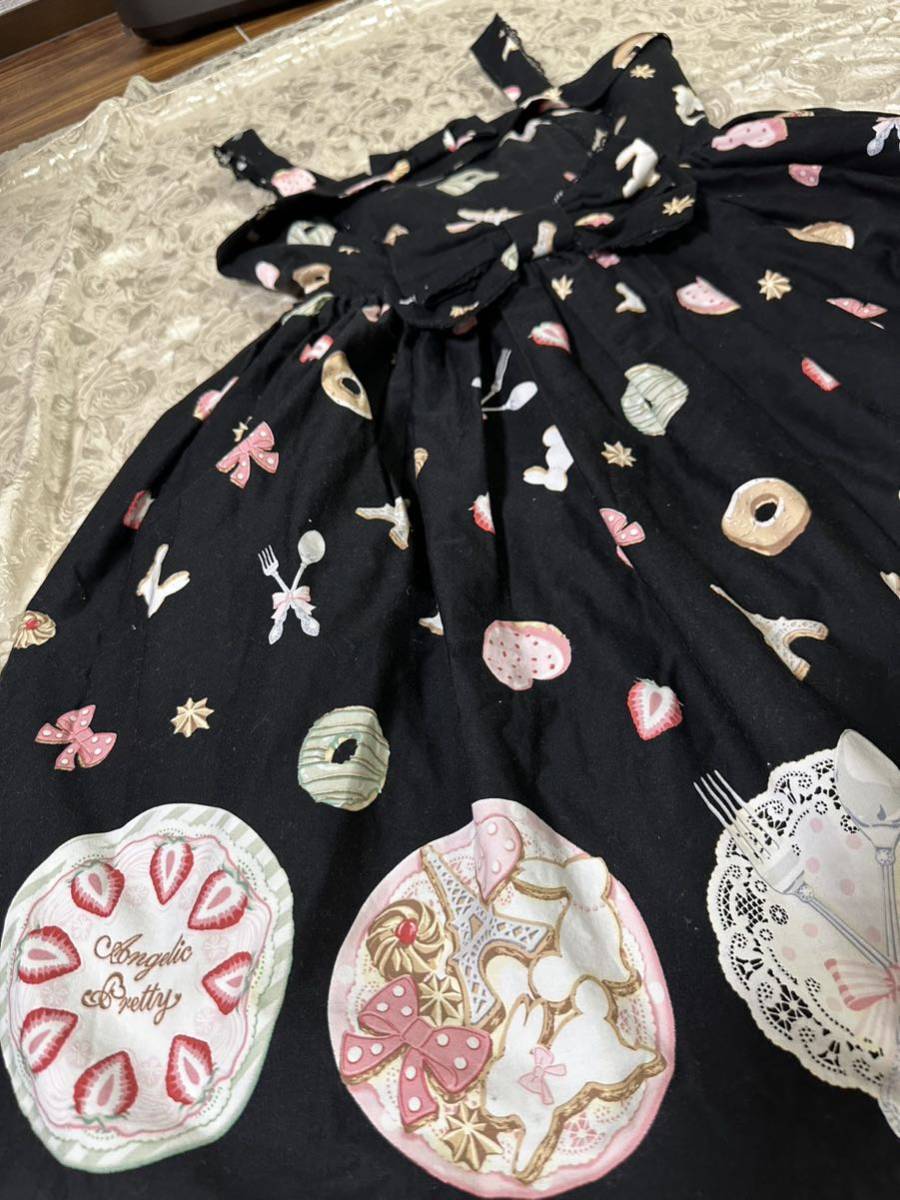Angelic Pretty クッキー柄 ジャンパースカート あいまい 
