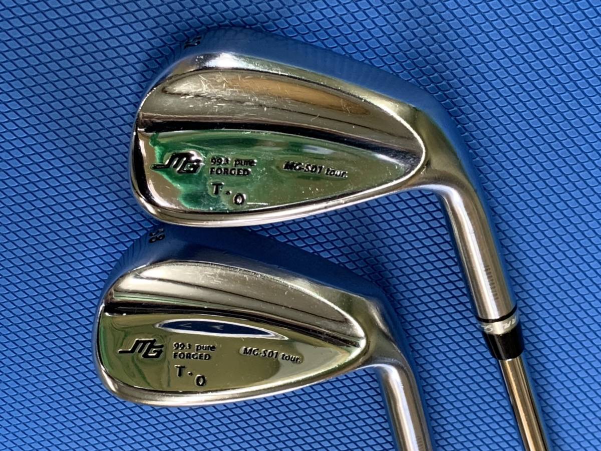 Yahoo!オークション - 三浦技研 特注純鉄ウェッジ MG-S01 tour 52度と5